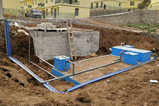 地埋一体化污水处理设备安装